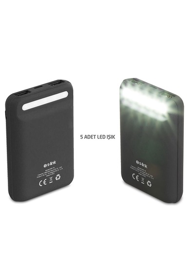 S-lınk Swapp Swp-78 Taşınabilir Pil Şarj Cihazı 7800mah- Beyaz