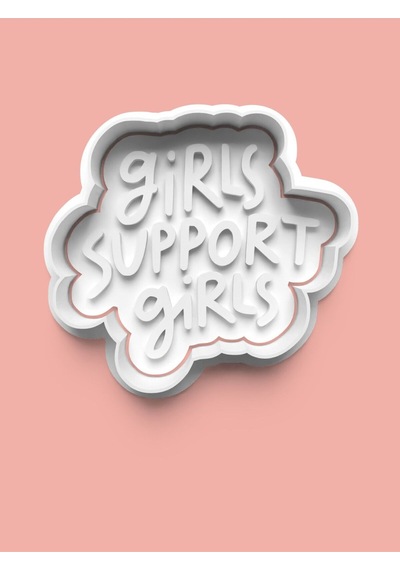 Girl Kurabiye Kalıbı Ve Şeker Hamuru Kalıbı 4'lü Set