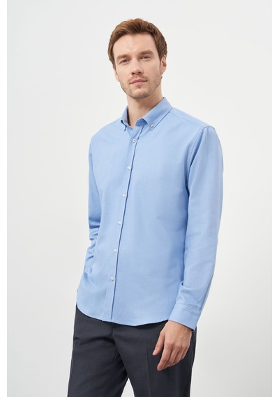 Morven Erkek Mavi Pamuk Trend Dynamic Fit Düğmeli Yaka Gömlek 25ms004008300 Mavi Mavi Morven Erkek Mavi Pamuk Trend Dynamic Fit Düğmeli Yaka Gömlek 25ms004008300 Mavi Mavi