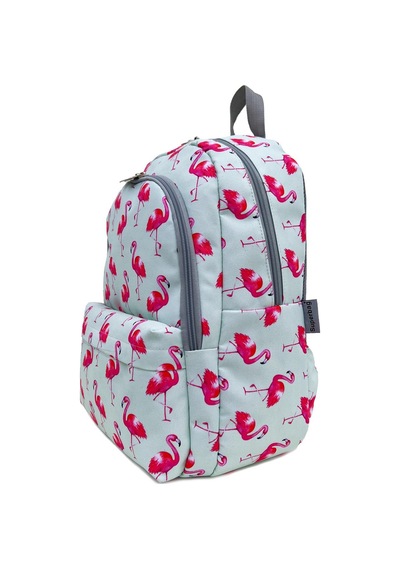 Superbag Kız Çocuk Ilkokul Çantası Flamingo Desenli Sırt Çantası Beslenmelik Ve Kalemlik 3'lü Set