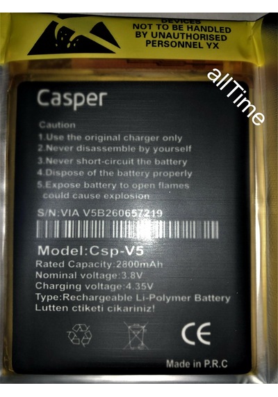 Casper Via V5  Batarya Pil