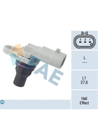 Eksantrik Devir Sensörü - Fiat Linea, 500, Panda, Grande Punto, Punto, Doblo, Fiorino, Qubo, Idea, Strada, Palio, Siena, 159, Giulietta, Mito, Spider 11997323
