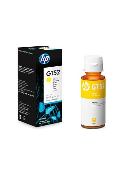 Hp Gt52 Sarı Mürekkep Kartuşu