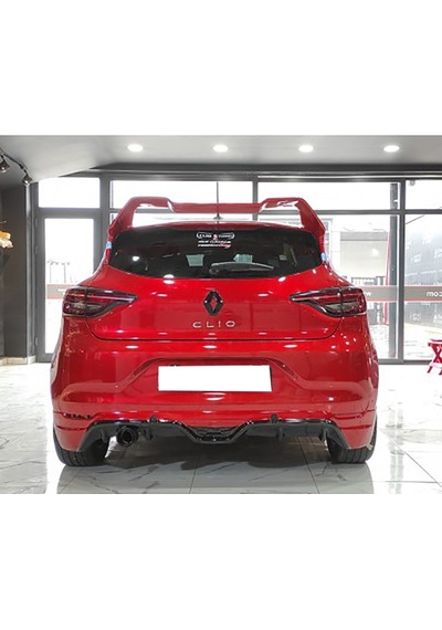 Renault Clio 5 Arka Ek 2019 2020 2021 2022 Mat Siyah Plastik