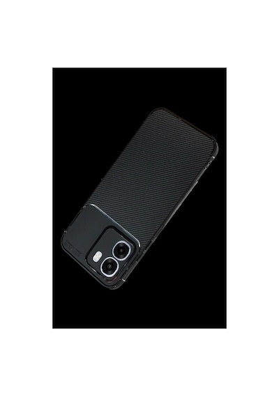 Oppo Oppo A6t 5g Auto Focus Karbon Kapak - Siyah