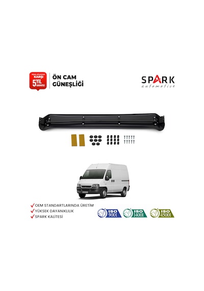 Fiat Ducato 1994-2006 Yıl Aralığı Uyumlu Ön Cam Güneşliği