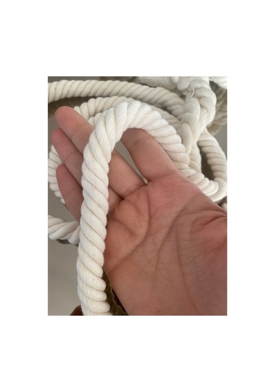 12mm Pamuk Halat 16 Metre Gökkuşağı İpi