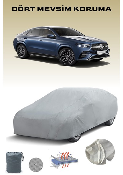 Gri Mercedes-benz Gle Coupe Araba Brandası, Oto Örtüsü, Araba Çadırı Gri