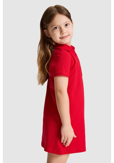 U.S. Polo Assn. U.s. Polo Assn. Kız Çocuk Kırmızı Elbise Örme 50325597-vr171 Basıc Kırmızı