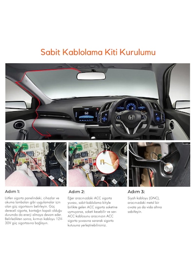 Vantrue Vp03 Park Gözetim Modu Kablosu