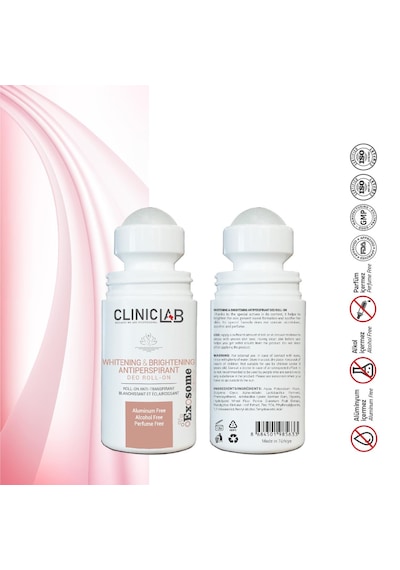 Cliniclab Beyazlatıcı Ve Aydınlatıcı Terleme Önleyici Roll-On Deodorant 50 ML
