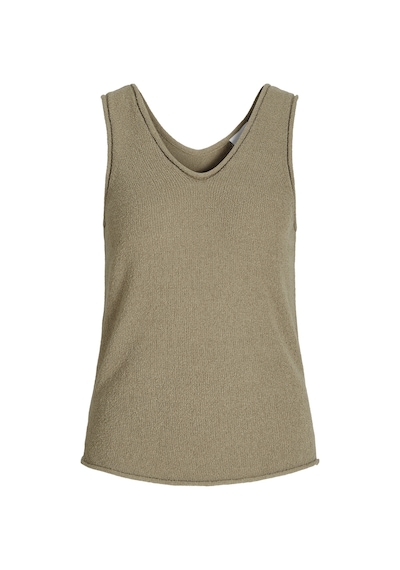Jack & Jones Kadın Kalin Askili Triko Bluz - Amara - 12275494 Coriander