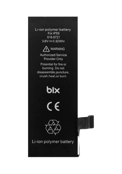 Bix Apple Uyumlu iPhone 5S Batarya Pili