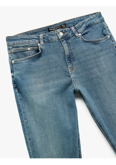 Koton Pamuklu Normal Bel Super Skinny Fit Jean Pantolon - Justin Jean Orta İndigo 6wam40027nd İndigo Koton Pamuklu Normal Bel Super Skinny Fit Jean Pantolon - Justin Jean Orta İndigo 6wam40027nd İndigo