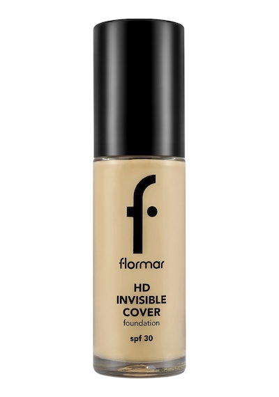 Flormar Doğal Bitişli Fondöten- Invisible Cover HD Fdt. - 060 Ivory - 8682536059077
