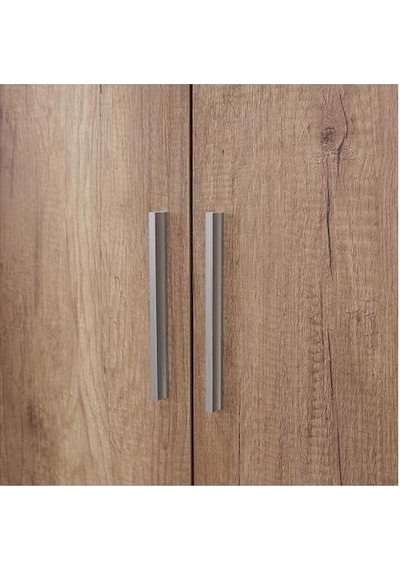 Adore Porto 10 Raflı Kapaklı Geniş Ayakkabılık Açık Ceviz Tori 76 187 36cm Shc-529-tt-2