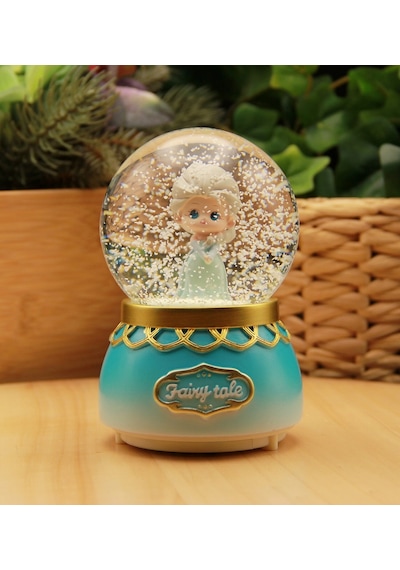 Disneyland Peri Masalı Işıklı Ve Müzikli Kar Küresi Büyük Boy