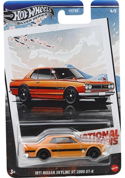 Hot Wheels Sılver Serıes Arabalar Özel Seri 1971 Nıssan Skylıne Ht 200 Gt-r Hrt81 - Jby89 Turuncu