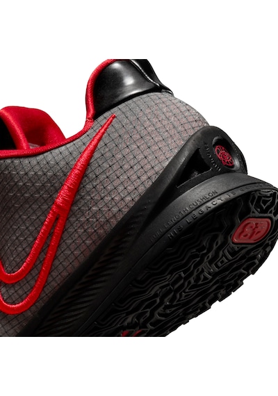 Nike Kyrie Low 4 Basketbol Ayakkabısı Gri - Kırmızı