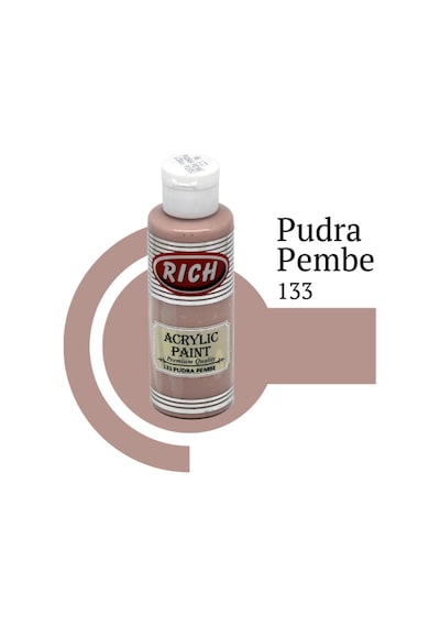 Rich Master Akrilik Boya 120 Cc. 133 Pudra Pembe