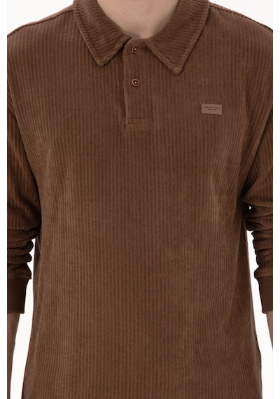 U.s. Polo Assn. Erkek Kahverengi Sweatshirt 50290583-vr029 Kahverengi