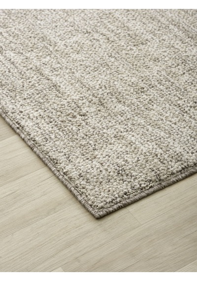 Mariesse Home Wool Serisi Bukleli Yumuşak Dokulu İskandinav Dokuma Halı 1087-gri