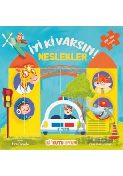İyi Ki Varsın Meslekler Yapbozlu Kitap
