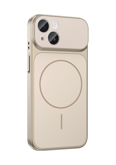 Apple Uyumlu iPhone 14 Kılıf Zore M-safe Şarj Özellikli Kamera Korumalı Formen Kapak Mavi