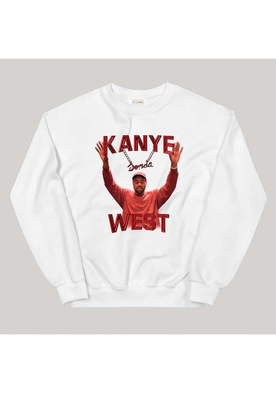 Startmore Kanye West Sweatshirt Beyaz Beyaz