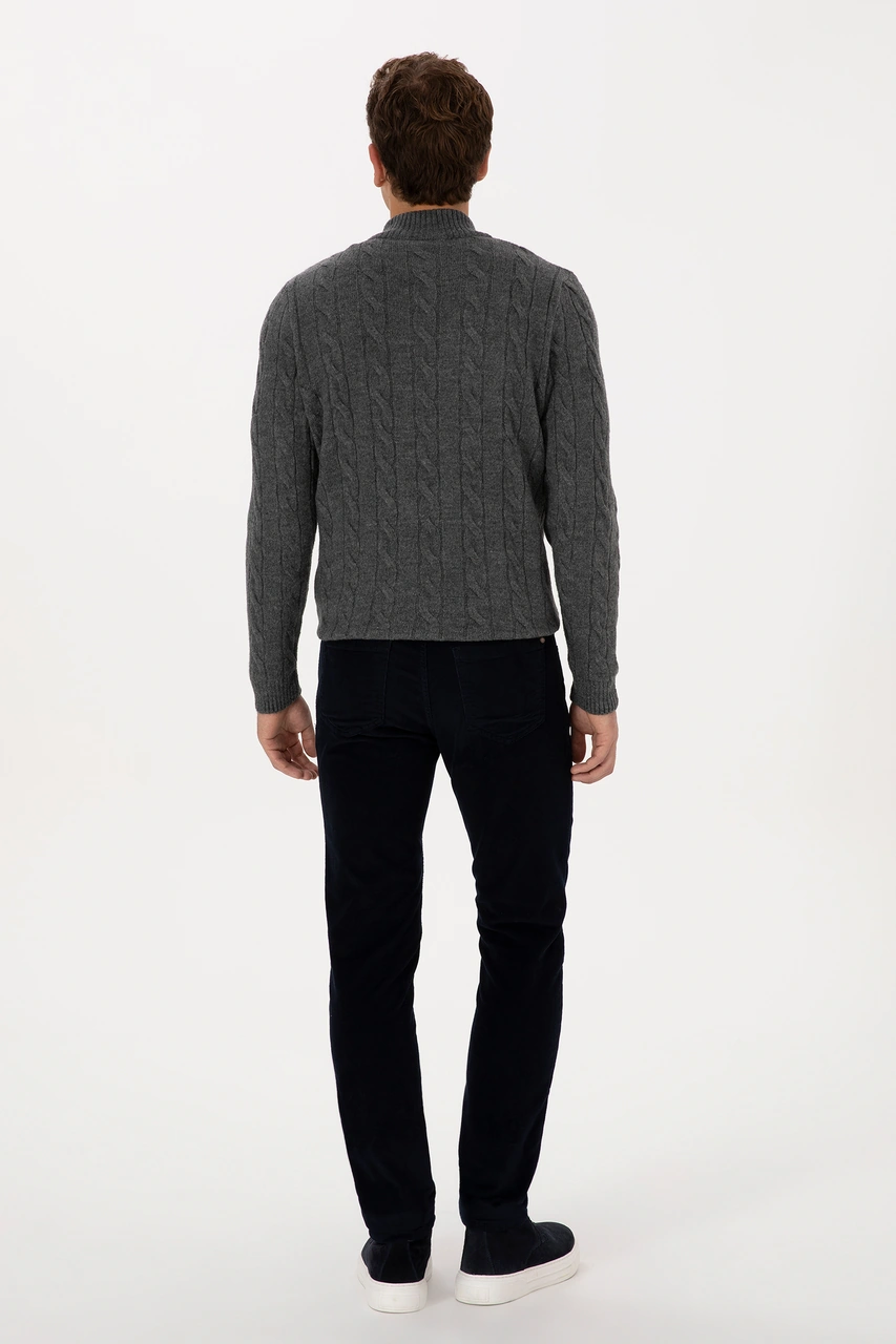 U.S. Polo Assn. Erkek Lacivert Slim Fit Kanvas / Chino Pantolon 50310150-VR033 U.S. Polo Assn. Erkek Lacivert Slim Fit Kanvas / Chino Pantolon 50310150-VR033
