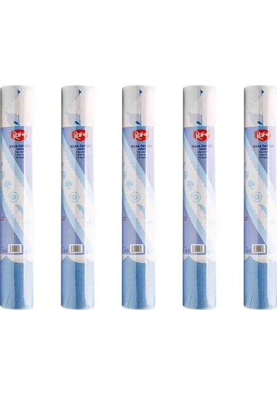 Roll-up Deniz Desenli Tek Kullanımlık Laminelli Kağıt Masa Örtüsü - 100x150 Cm. - 16 Yaprak 5 Rulo