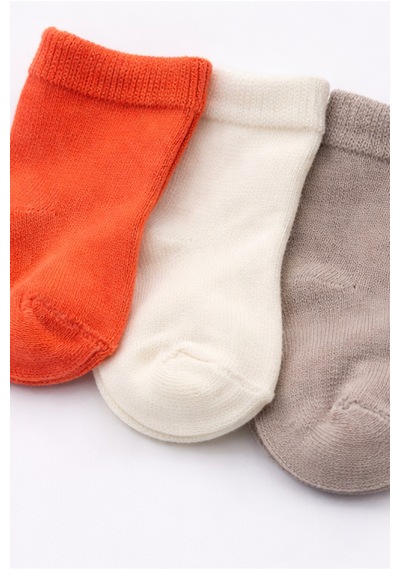 For My Baby 9'lu Bebek Çorap Çok Renkli