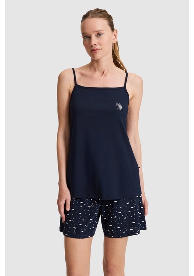 U.s. Polo Assn. Kadın Lacivert Pijama Takım 50326523-vr033