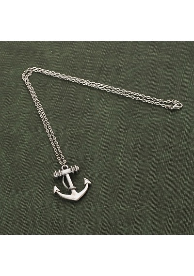 Rope Anchor Denizci Gemi Çapası Erkek Kolye Takı Aksesuar K24 T5