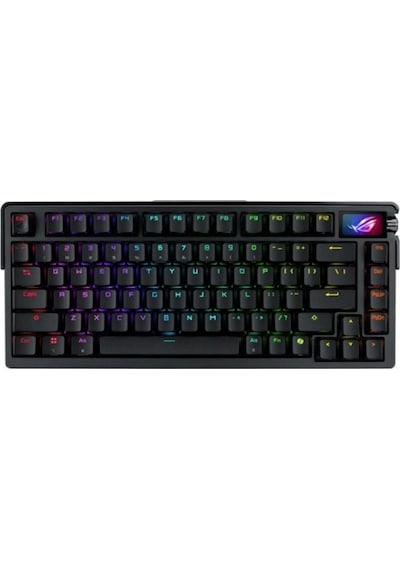 Asus Rog Azoth Extreme NX SNOW/PBT/UK İngilizce RGB Kablosuz Mekanik Oyuncu Klavyesi