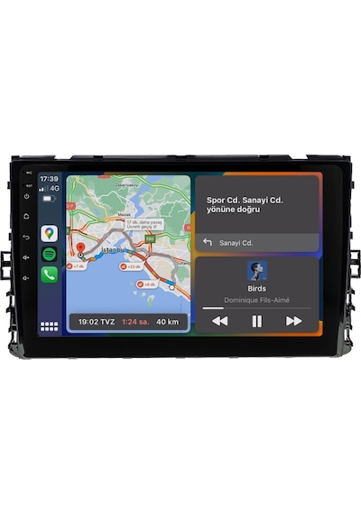 Volkswagen Polo Android Multimedya Sistemi 2017-2024 Crv-4579xr
