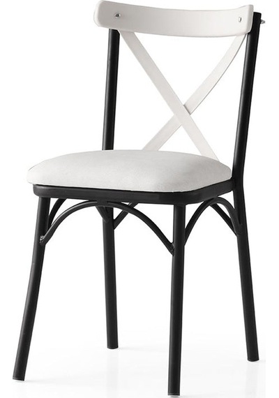 Gazzini Thonet Sandalye Siyah - Beyaz