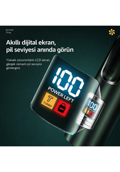 Sportsman Sm-555 Professional 3 Ü 1 Arada Islak/kuru Şarjlı Erkek Bakım Seti