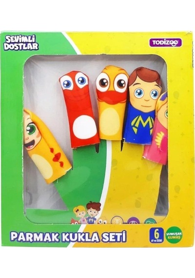 Sevimli Dostlar Peluş Parmak Kuklası
