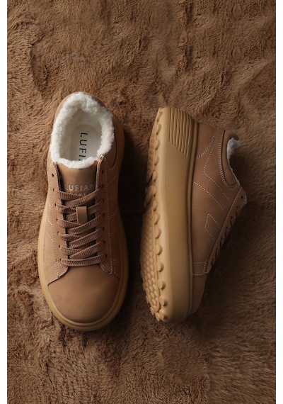 Lufian Zenya Kadın Sneaker Ayakkabı Deve Tüyü Deve Tüyü 122230038100440 Deve Tüyü