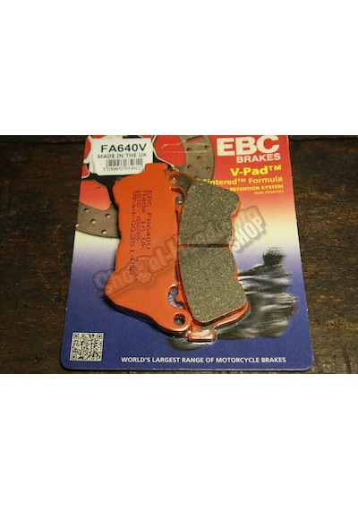 Harley Davidson Uyumlu Xl883 14-17 Ebc Fa640V Yari Sinter Ön Fren Balata