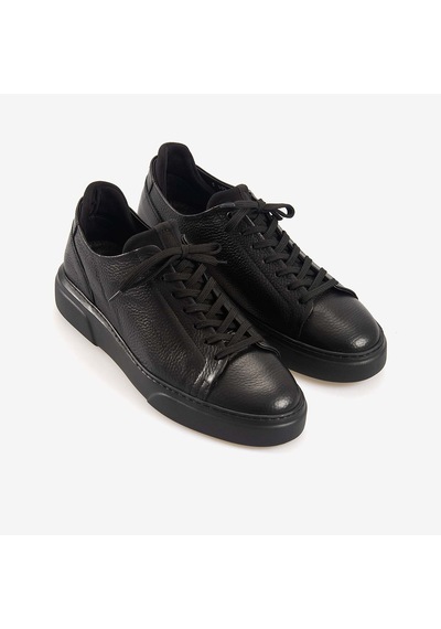 Kemal Tanca Bağcıklı Erkek Spor & Sneaker Ayakkabı S505 siyah