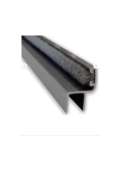 Küçük H- Aluminyum Fitil-cam Balkon Fitili-231cm-250 Cm Arası Alüminyum Fitil-8mm Cama Göre Diğer