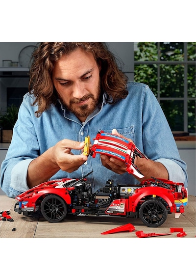 LEGO® Technic 42125 Ferrari 488 Gte 'af Corse #51 1677 Parça