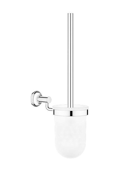 Grohe Essentials Authentic Tuvalet Fırçası Seti - 40658001 Krom