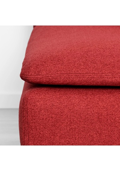 Ikea Kırmızı Modern Kanepe - Puf