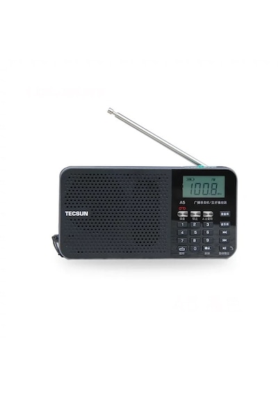 Tecsun A5 Taşınabilir Şarjlı Cep Bluetooth Mp3 Radyosu