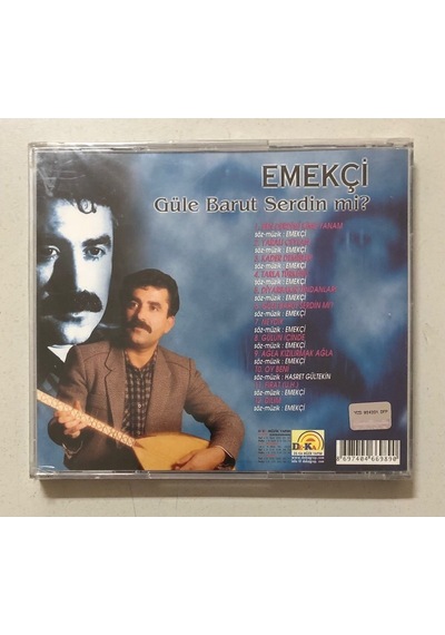 Emekçi Güle Barut Serdin Mi Cd Jelatininde Sıfır Orjnal Dönem Baskı Cd
