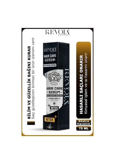 Revola Expert E Vitaminli Tam Onarıcı Saç Bakım Serumu 75 Ml Betox Botox Etkili