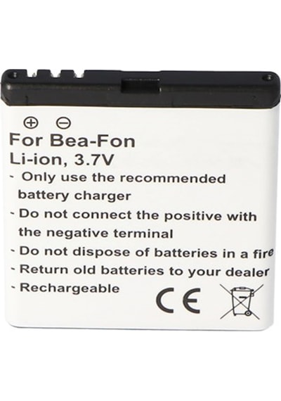 Bea Fon Sl470 Pil Sl570 3.6 3.7V 1000 1250Mah Maks. 4.6Wh